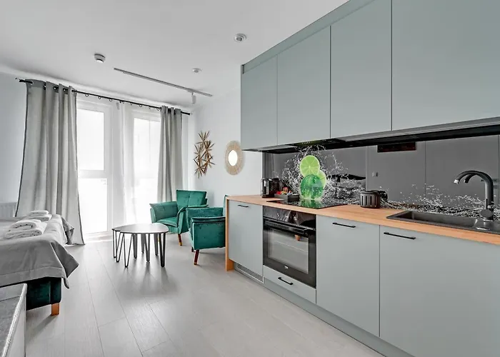 מלון דירות Aura 40 Center By Downtown גדנסק